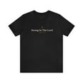 thumbnail image 2 of Men's Christian Tee Shirt Ephesians 6:10 "Strong In The Lord", 2 of 5