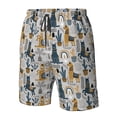 thumbnail image 4 of Salouo Llama and Cactus1 Pattern Swim Trunks for Men,Men's Hawaiian Bathing Suit Swimsuits Quick Dry Swimming Board Shorts Beach Shorts with Pockets-X-Large, 4 of 6