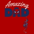 thumbnail image 2 of Mens Marvel: Spider-Man Amazing Dad Spiderweb T Shirt, 2 of 5