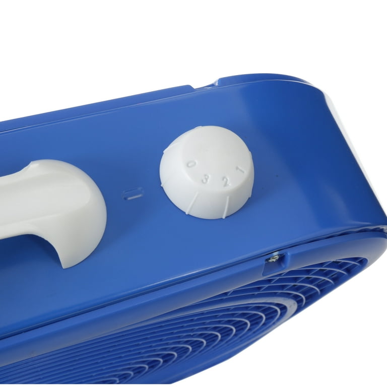 Lasko Cool Colors 20 3-Speed Box Fan, Model B20308, Blue - Walmart.com