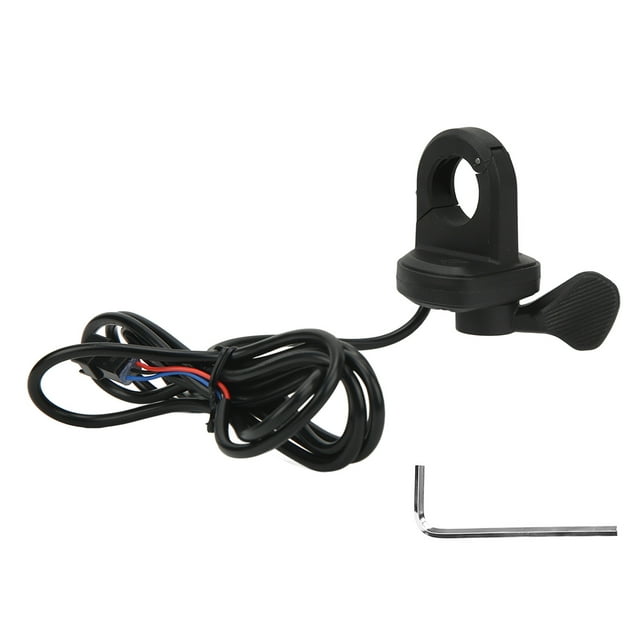 Acelerador de pulgar para bicicleta eléctrica, Acelerador de acelerador con acelerador de pulgar Enchufe SM Acelerador de acelerador de pulgar Uso conveniente