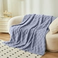 thumbnail image 5 of WZXPWT Thermal Throw Blanket, 40"x60" Lightweight Bed Blanket, Breathable and Soft Comfortable Machine Washable Blanket for All Seasons, 5 of 8
