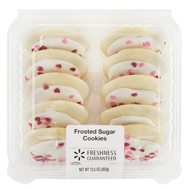 Freshness Guaranteed Frosted Sugar Cookies, Purple, 10 Count Walmart
