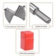 thumbnail image 4 of Uxcell Broca Forstner de 55mm de diámetro con punta de carburo y vástago redondo para perforar madera, 4 of 5