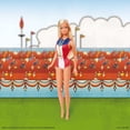 thumbnail image 3 of Barbie Signature 1975 Gold Medal Reproduction Barbie Doll with Red, White & Blue Leotard, 3 of 7
