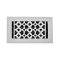 thumbnail image 4 of Prima Decorative Hardware Cast Iron Floor Register 4" x 8" VR-100 - Brown, No Holes, 4 of 9
