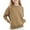 Khaki, variant on Ruyang Girls Plain Preppy Sweatshirts Side Pockets Teens Y2K Trendy Sweatshirt Long Sleeve Crewneck Pullover Tops Fall