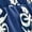 Dark Blue, variant on Womens Shorts Floral Printed Shorts Elastic High Waist Wide Leg Aline Flowy Boho Shorts Shorts For Women