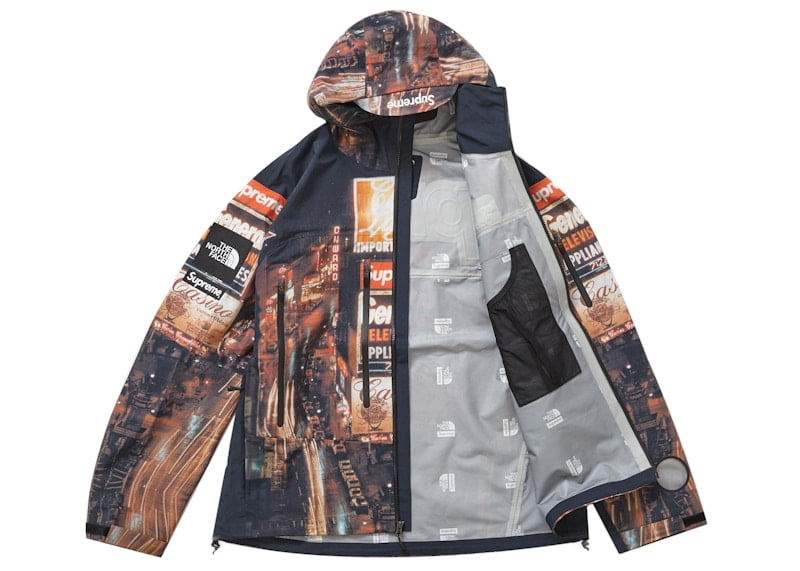 Supreme × THE NORTH FACE TIMES SQUARE Supreme × The North Face TNF Times Square 1/2 Zip 800 Fill