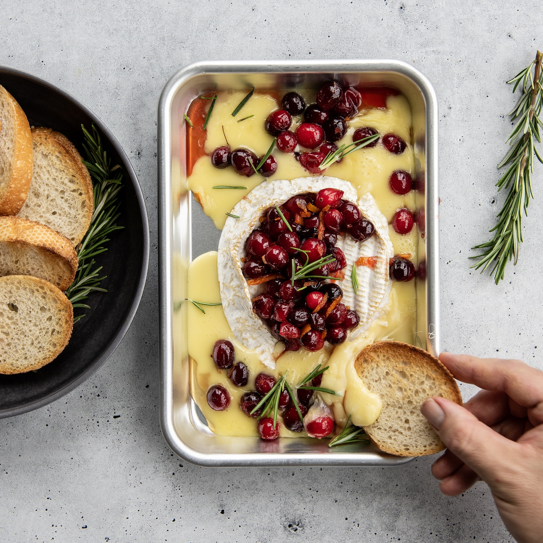 Nordic Ware Naturals 3 Piece Aluminum Sheet Pan Set with Jelly Roll, Quarter Sheet and Eighth Sheet Pans