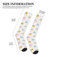 thumbnail image 4 of Sikiie Little Elephant 1 Pairs Compression Socks for Men and Women 15-20 mmHg Running Support Socks, 4 of 7