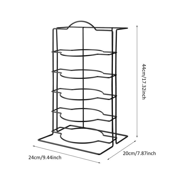 1Pc Practical Kitchen Storage Iron Rack Kitchen Dish Rack Cutlery Display  Stand 