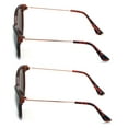 thumbnail image 2 of 2 Pairs of Womens Fully Magnified Outdoor Reading Sunglasses - Full Tint Readers Cateye Tortoise +1.00, 2 of 3