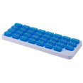 thumbnail image 1 of Caja de medicamentos de moda Tome los medicamentos a tiempo Caja de medicamentos con teclado Caja de almacenamiento de 31 rejillas, 1 of 5