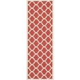 thumbnail image 1 of Safavieh Courtyard Red Indoor Outdoor Rug - Runner 2'3" x 6'7", 1 of 1
