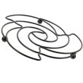 thumbnail image 2 of Black Iron Art Tableware Mat Heat Insulation Pot Pad for Home Cafe Restaurant Use 12.5 x 8.5 in, 2 of 4