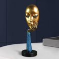 thumbnail image 4 of Colección de Estatuas de Cara Nórdica, de Resina, Esculturas de Meditadores, de Cara para Decoración de Estante de perfecl Figuritas de cara, 4 of 8