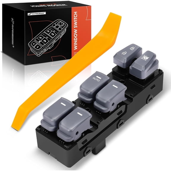 A-Premium Power Master Window Switch Compatible with Hyundai Sonata 2011-2015, Front Left Driver Side, Replace# 935703S000RAS