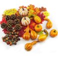thumbnail image 1 of Mini Pumpkins Acorns Artificial Vegetables Artificial Leaves Pumpkin D, 1 of 5