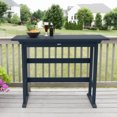 thumbnail image 4 of Highwood Lehigh Balcony Table - Bar Height, Outdoor, Eco-friendly, Synthetic Wood, 4 of 4
