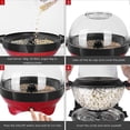 thumbnail image 5 of Electric Hot Oil Stirring Popcorn Maker,800W Popcorn Popper Machine with Measuring Cups and Large Lid, 6 Quart, Red, 342913cm, RH-906, 5 of 5