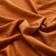 thumbnail image 5 of Move Over Burnt Orange Ruffle Pillow Sham 20x54 inches Ruffled Pattern Body Pillowcase 100% Washed Microfiber, 5 of 9