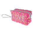 thumbnail image 1 of 1 Pc Bolsa de Maquillaje LOVE de Lentejuelas de Leopardo para Mujeres para Viajes, Vacaciones, Camping, Rosa Rojo de Piel, 1 of 3
