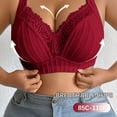thumbnail image 6 of Jamsmile Women Push Up Bras Soft Seamless Solid Color Everyday Wear Full Coverage Comfort No Underwire Sleep Padded Bras, 6 of 8