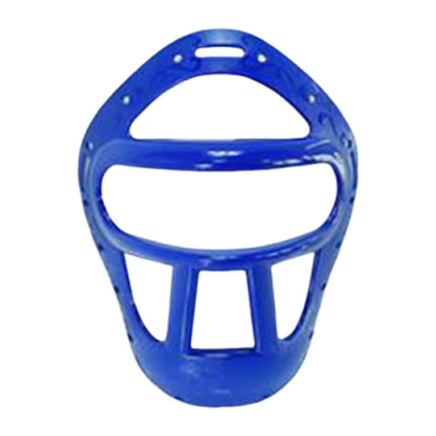 Protector facial para boxeo, karate, sparring, desmontable Azul