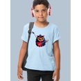 thumbnail image 2 of Hairy Monster With Guitar T-Shirt Juniors -Image by Shutterstock,  x-Small, 2 of 4
