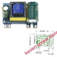 thumbnail image 2 of Mini AC-DC/220V To 12V Converter Board Module Power Supply 12V 300mA (3.5W) Lsolating Switch Power Module Overall Height 13.5mm, 2 of 5
