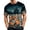 A016-Blue, variant on Halloween Shirts for Men Funny Pumpkin Ghost Print Graphic Halloween T Shirts Round Neck Short Sleeve Halloween Costumes