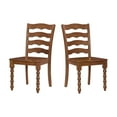 thumbnail image 6 of Pioneer Woman Harper Solid Wood Dining Chairs, 2 Pack, Homestead Brown, 6 of 14
