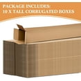 5 Pcs 4 x 4 x 48 Inch Golf Club Shipping Boxes 4L x 4W x 48H Tall