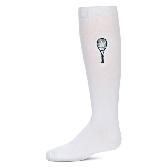 MeMoi  Tennis Star Knee High Socks - Girls - Female, 6, White