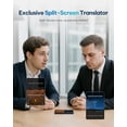 thumbnail image 3 of Restored iFLYTEK AI Language Translator Device — 60 Languages, Real-Time Split-Screen & Two-Way Instant Voice Translation, 18 Offline Packs, 2-Year Global Data for K-12 Education, Business, Travel (Refurbished), 3 of 9