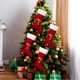 thumbnail image 1 of Chimenea Decoraciones de Navidad Suministros de Decoración de Navidad Red High End Gold Velvet Letter Calcetines 26 Carta Calcetines Regalo de Navidad Calcetines Regalos de Navidad de la Familia, 1 of 4