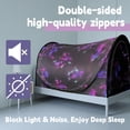 thumbnail image 4 of Pop-Up Bed Tent Twin Size, Indoor Privacy Canopy with 4 Doors & Mosquito Mesh – Breathable Sleeping Tent for Bedroom, Dorm, or Home Use, Easy Foldable Design, 4 of 4