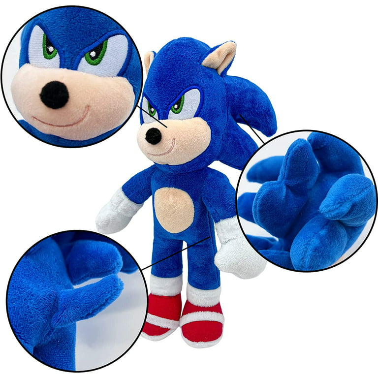 J&G 10" Tall Sonic the Hedgehog Plush Stuffed Toy (Sonic the Hedgehog,  Blue) - Walmart.com
