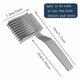 thumbnail image 5 of Curved Haircut Comb with Gradient Design, Ergonomic Barber Comb for Home Use, 5 of 5