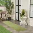 thumbnail image 5 of Noursion Essentials Solid Contemporary Green 2' x 6' Area Rug, (6' Runner), 5 of 11