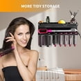 thumbnail image 4 of Jinsinto Wall Mount for Dyson Airwrap Styler Accessories, No-Drilling Storage Rack with Glue for Dyson Airwrap, Multifunctional Bathroom Storage Rack, 4 of 5