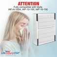 thumbnail image 3 of IAP-10-100 True HEPA Filter Replacement Compatible with Idylis IAF-H-100A, IAP-10-150 Air Purifiers by LifeSupplyUSA (3-Pack), 3 of 5