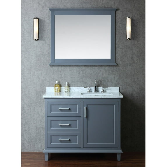 SeaCliff by Ariel SC-NAN-42 Nantucket 42 in. Single Bathroom Vanity Set