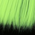 thumbnail image 3 of Peluca de muñeca de 25x100 cm, extensiones de cabello de cabellero y , peluca, accesorio de reparación y bricolaje, apto para las Verde fluorescente Hugo Peluca de muñeca de pelo, 3 of 10