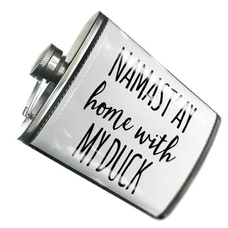 

NEONBLOND Flask Namast ay Home With My Duck Simple Sayings
