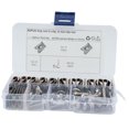 thumbnail image 4 of AURARMLET 50Ud Clips U Auto Rosca Para Fijación De Panel Y Cableado En Vehículo Plata, 4 of 8