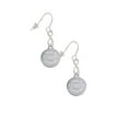 thumbnail image 3 of Delight Jewelry Stainless Steel Disc Class of 2023 Silver tone Infinity French Earrings, 3 of 4