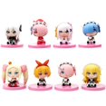 thumbnail image 1 of Re:La vida en un mundo diferente de ontariMini figura, decoración de pastel de mantequilla de chica anime, versión Rem Ram Q sentada, 4-5,5 cm, 7-8 piezas, lote, 1 of 5