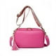 thumbnail image 1 of Bolso bandolera pequeño de PU de gran capacidad para niñas con un solo hombro, color rojo rosa, 1 of 5